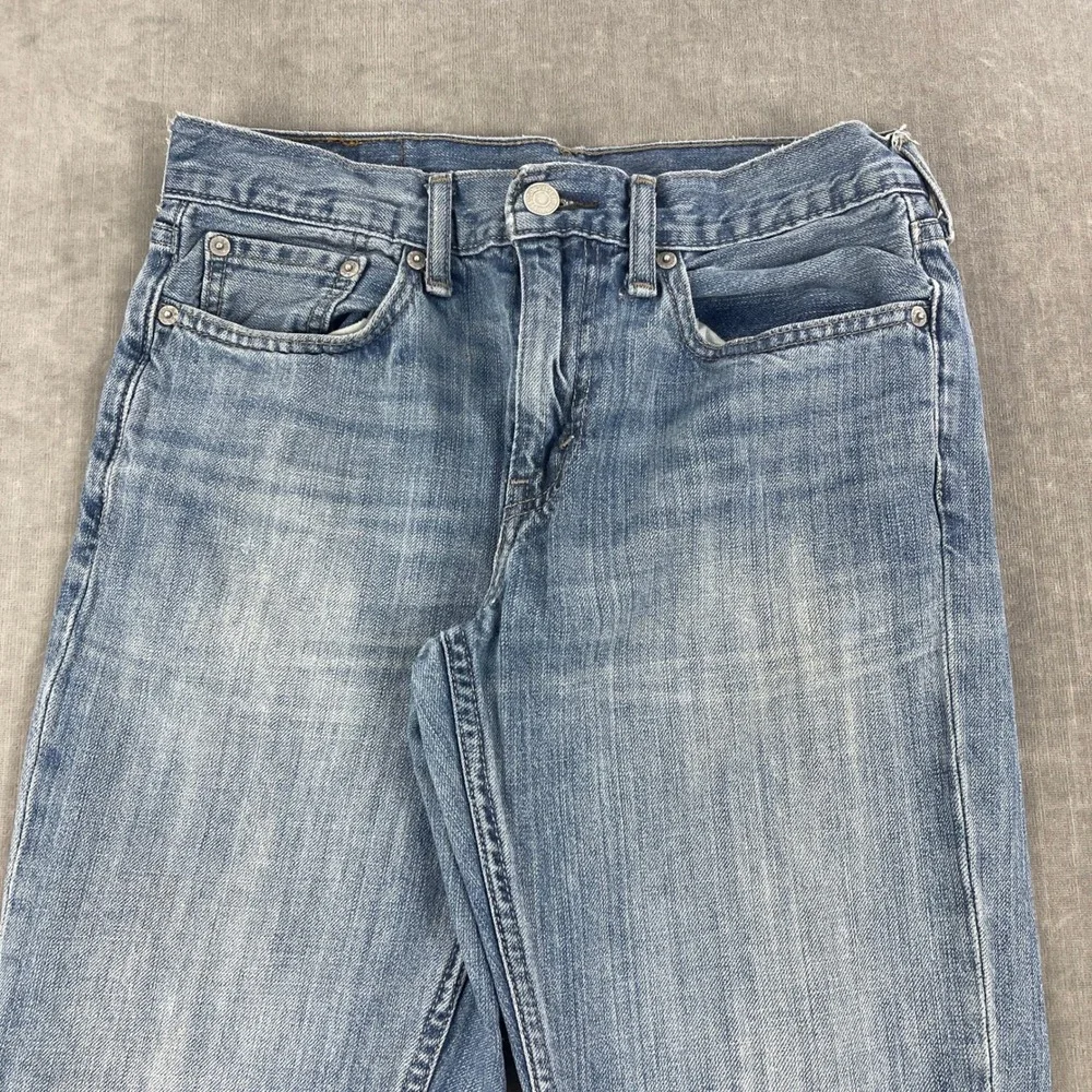 Levi 514 Mens 29x30 Blue Jeans Straight Leg Medium Wash‎ Denim